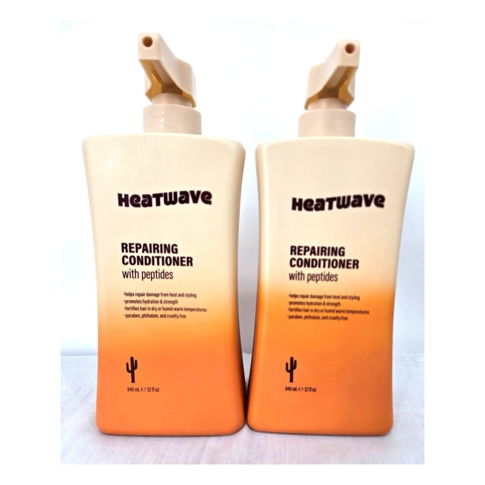 NEW Heatwave Repairing Conditioner w/ Peptides 32 Fl Oz 2-pack